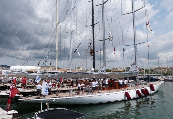 J-Class superyachts ready to compete in the Superyacht Cup Palma 2014
