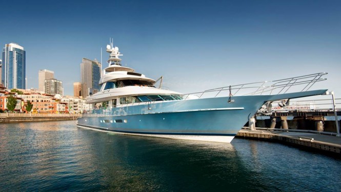 Jonathan Quinn Barnett designed 115' NORDLUND - Motor Yacht NETTO -  Photo by Derek Reeves