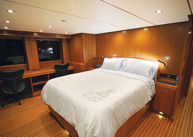 Koonoona superyacht - Master Stateroom