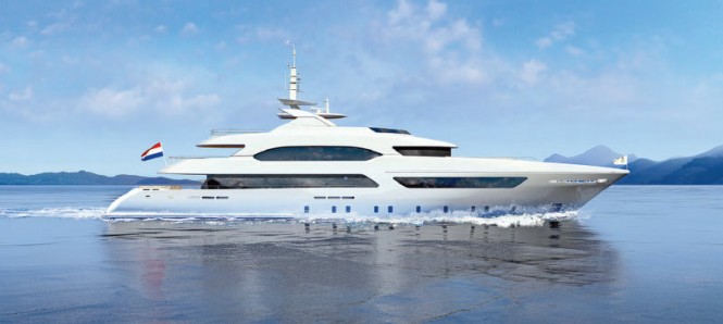 Luxury motor yacht Project MARGARITA (hull 16847) by Heesen Yachts