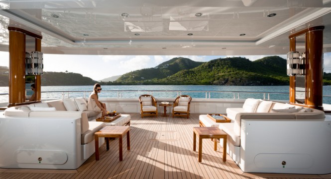 Luxury yacht INVICTUS - Exterior - Photo by Jeff Brown