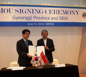 Memorandum of Understanding signed between Gyeonggi Province and Singapore Boating Industry Association