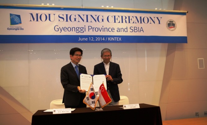 Memorandum of Understanding signed between Gyeonggi Province and Singapore Boating Industry Association