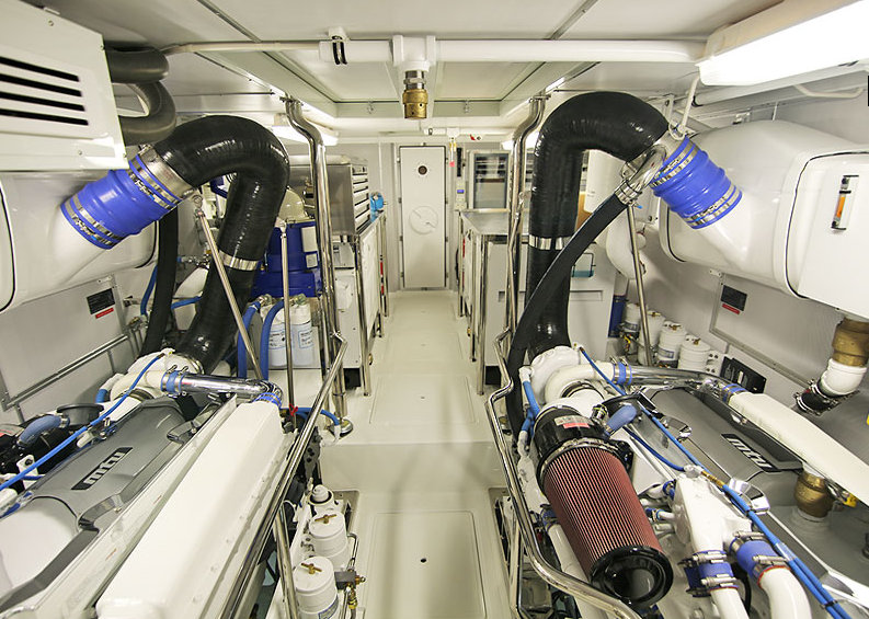N86 Yacht Koonoona Engine Room — Yacht Charter & Superyacht News