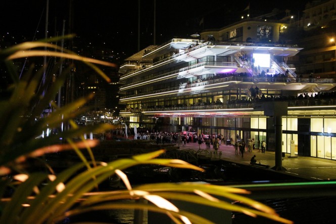 New Yacht Club de Monaco Premises by night @FranckTerlin