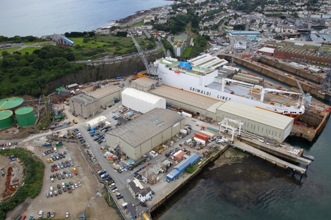 Pendennis Shipyard July 2012