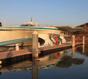 PlanetSolar celebrating completion of the Marchica lagoon’s decontamination