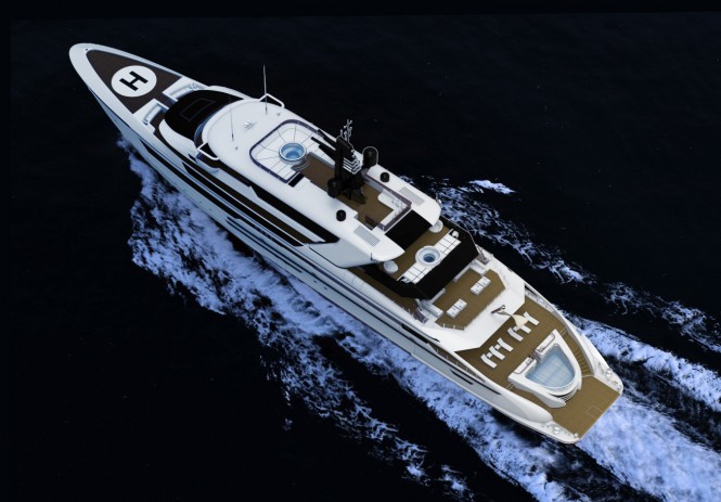 Project T yacht by Alvaro Aparicio de Leon