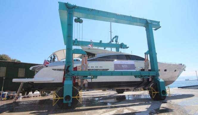 Relaunch of motor yacht Shenu