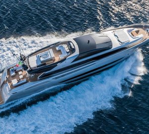 New 122’ Mythos Motor Yacht SOL - Riva’s First Aluminium and Largest Yacht