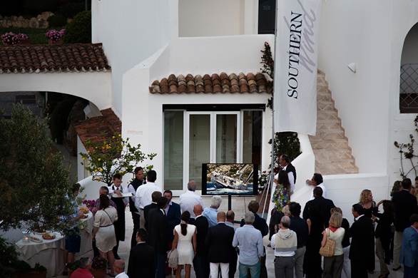 Southern Wind Shipyard Trophy dinner party event 2014