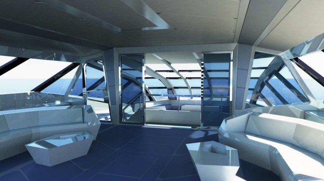 Super yacht ICE project - Interior