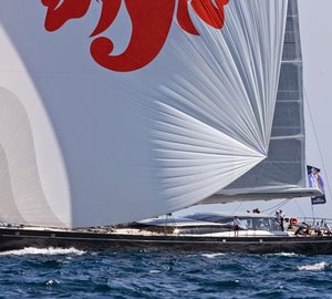 First coastal course of the Superyacht Cup Palma 2014