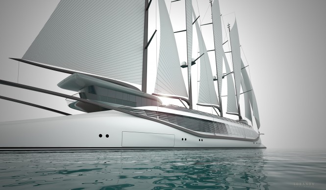 Superyacht Phoenicia II concept