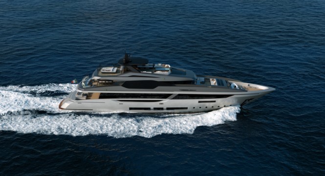 Superyacht Project M43 - side view