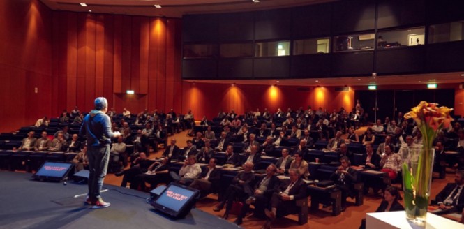 Superyacht designer Philippe Starck delivers closing Keynote speech at GSF 2012