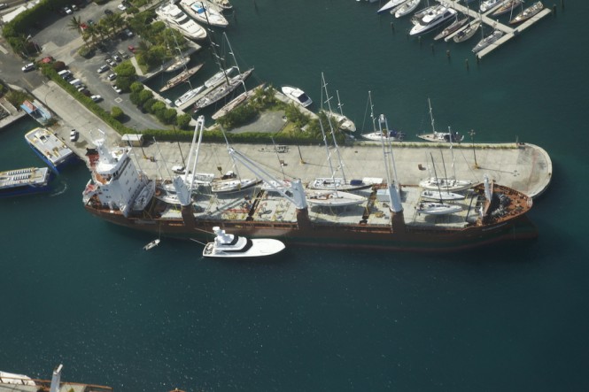 Yacht carriers - US Virgin Islands - Photo credit to St Thomas Cargo