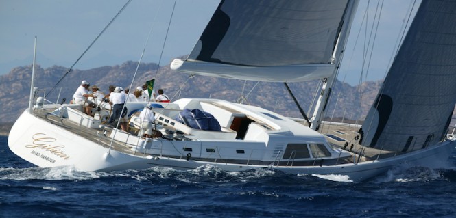 100-foot Frers Wally sailing yacht Gibian - Carlo Borlenghi
