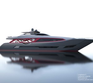 A-Sign Studio among IY&A Awards 2015 Finalists with 35m Planing Fiberglass Yacht Concept