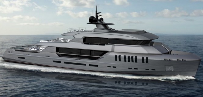 44m superyacht Poseidon concept unveiled by Rossinavi