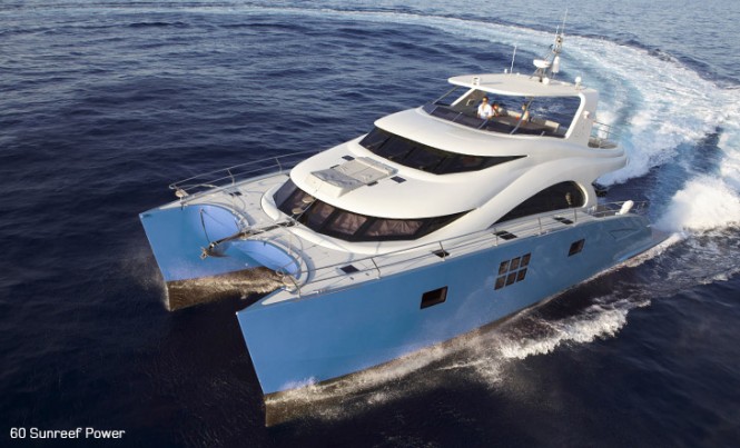 60 Sunreef Power Yacht Blue Belly