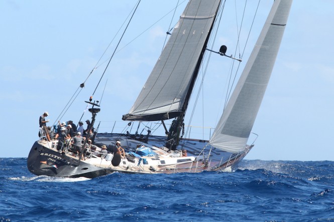 94-foot Frers sailing yacht Bristolian - Tim Wright
