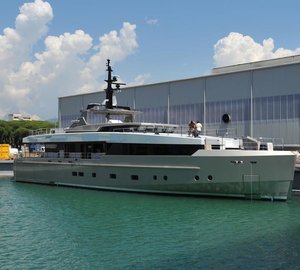 Launch of Admiral Impero 37 motor yacht NONO