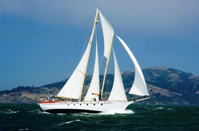 Classic sailing yacht Condesa del Mar