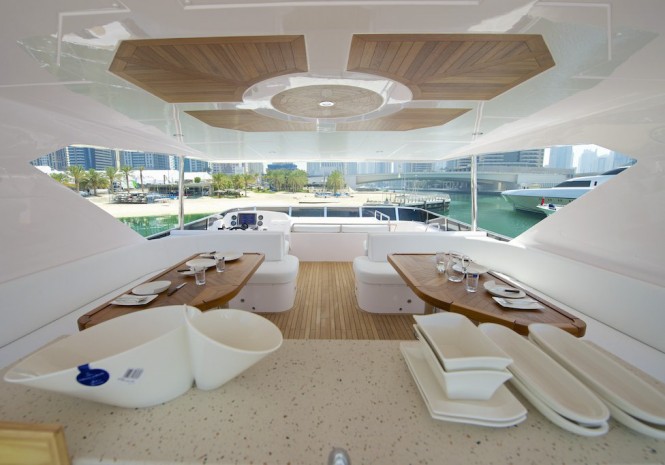 Expedition yacht Gulf 75 Exp - Flybridge