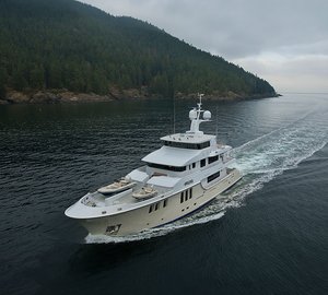 Nordhavn 120#1 motor yacht Aurora nominated for 2014 ISS Design Award