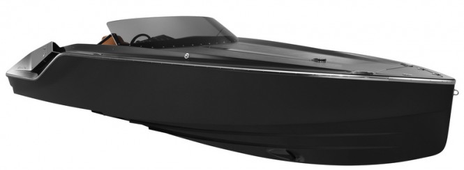 Frauscher 747 Mirage yacht tender perspective