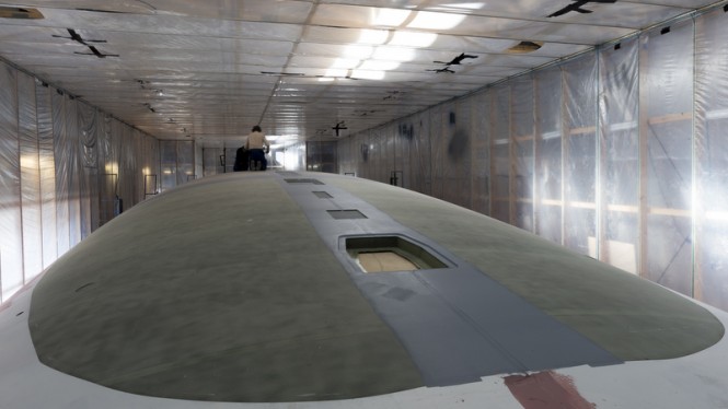 Hull of Swan 115-001 Yacht