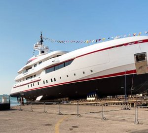 New 54m motor yacht FOREVER ONE launched by ISA YACHTS