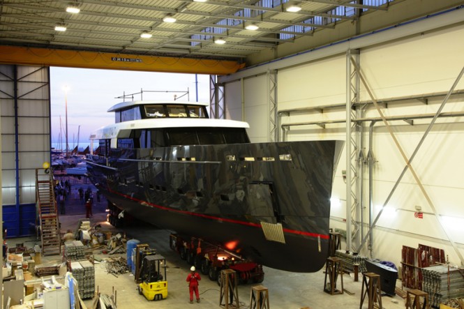 Launch of LOGICA 147/01 superyacht 'My Logica'