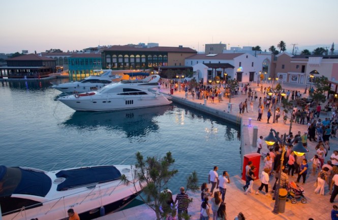 Limassol Marina - a glamorous Cyprus yacht holiday location