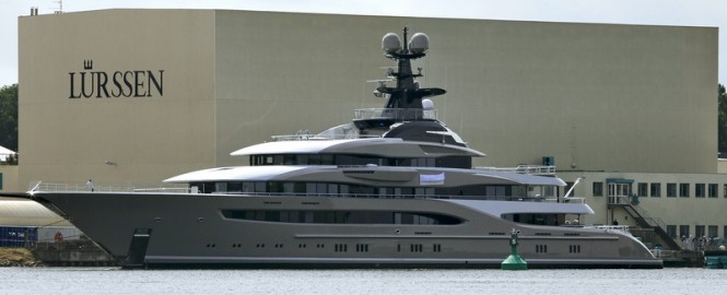 Luxury mega yacht Kismet - Photo by Carl Groll