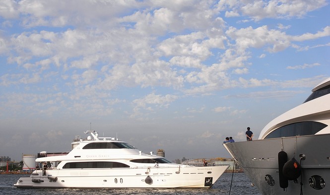 Luxury motor yacht Queen Grace