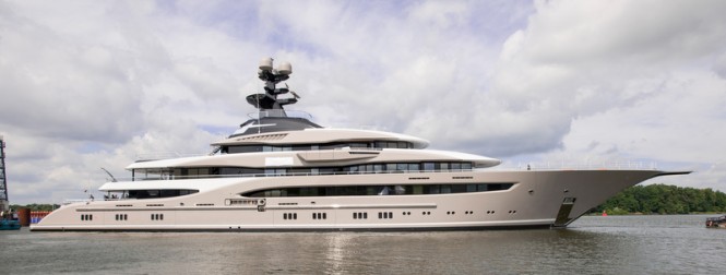 Luxury superyacht Kismet - Photo by Klaus Jordan