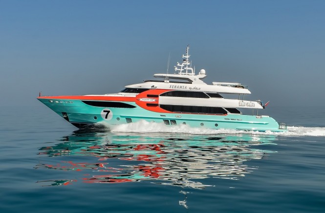 Majesty 135 luxury yacht Sehamia