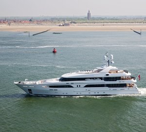 Motor Yacht VOLPINI (ex Larissa) re-launched by AMELS