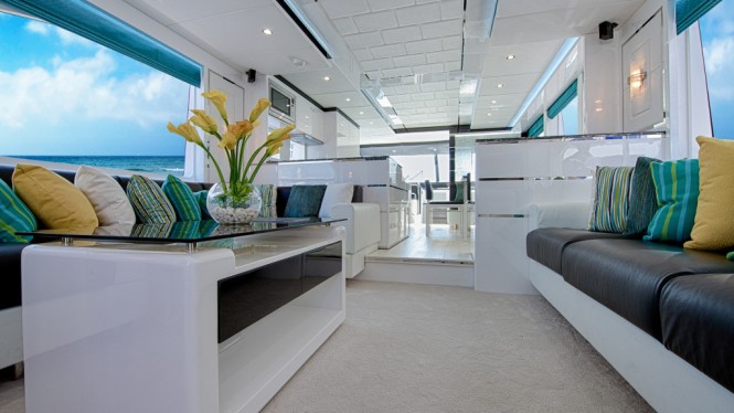 Motor yacht Majesty 70 - Main Saloon Motor yacht Majesty 70 - Main Saloon