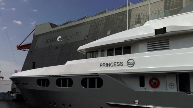 Motor yacht Princess Too after her major refit