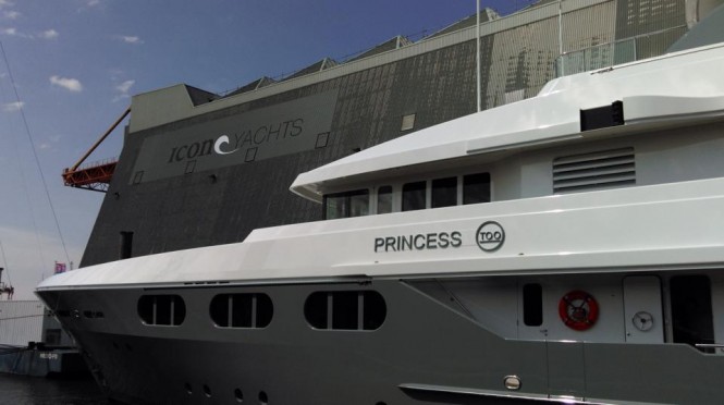 Motor yacht Princess Too after her major refit Motor yacht Princess Too after her major refit