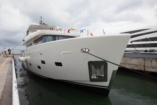 Nauta Air 86 Yacht YOLO at launch