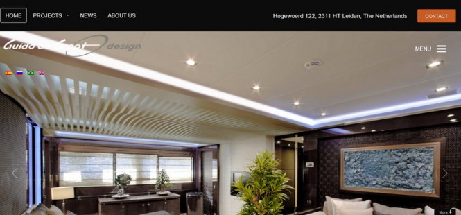 New corporate website launched by Guido de Groot Design New corporate website launched by Guido de Groot Design