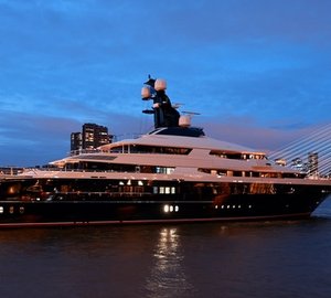 Launch of new 88,5m motor yacht ‘Y710’ at Oceanco