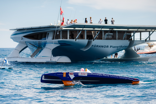 PlanetSolar at Solar1 Monte Carlo Cup