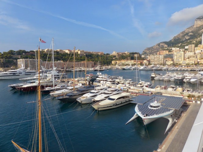 PlanetSolar back in the lovely Mediterranean yacht holiday destination - Monaco