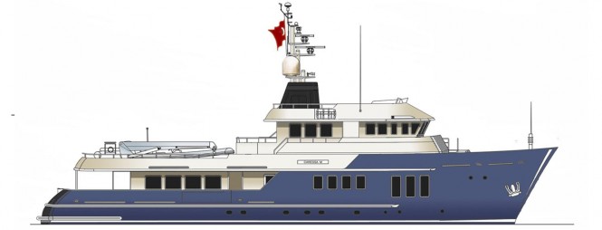 RMK Explorer 120 Yacht designed by Vripack
