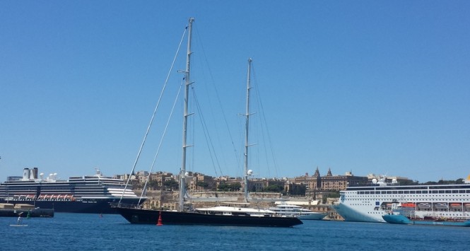 Recently delivered 56m Perini Navi Superyacht Selene